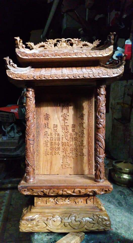 Bài vị gỗ mẫu 1