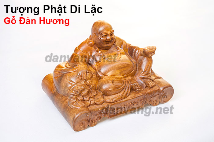 Tượng Phật Di Lặc gỗ Đàn Hương