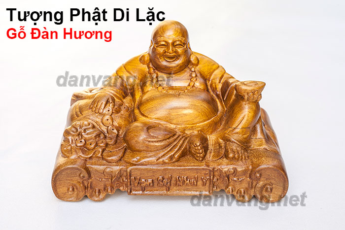 Tượng Phật Di Lặc gỗ Đàn Hương